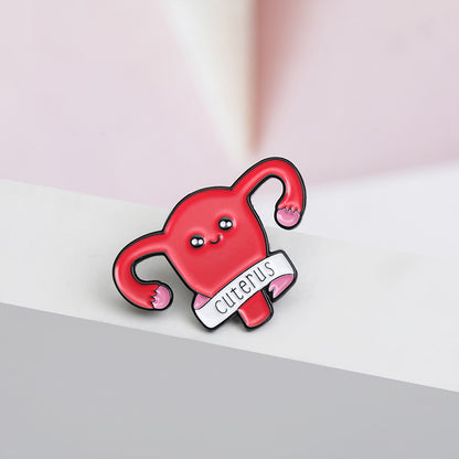 Cuterus Enamel Pin & Brooch