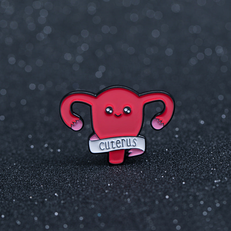 Cuterus Enamel Pin & Brooch