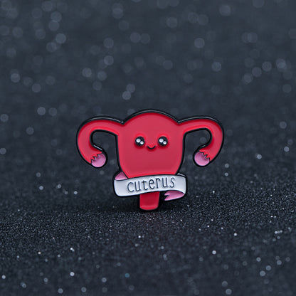 Cuterus Enamel Pin & Brooch