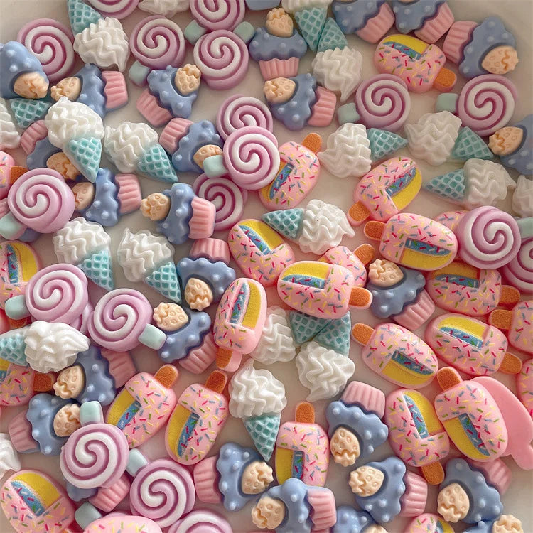 3D Resin Charms Sticker Pack