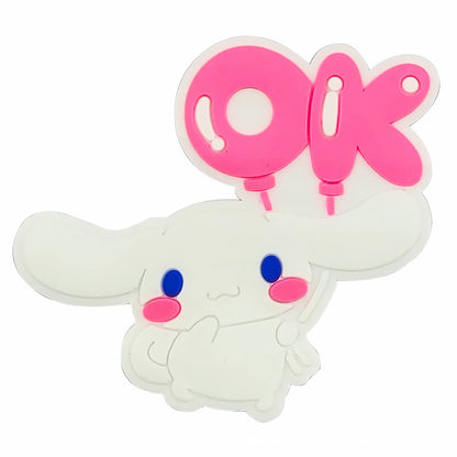 Kawaii Character Charms for Bags & Crocs