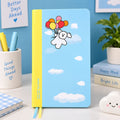Kawaii Flying Bear Aesthetic Notebook