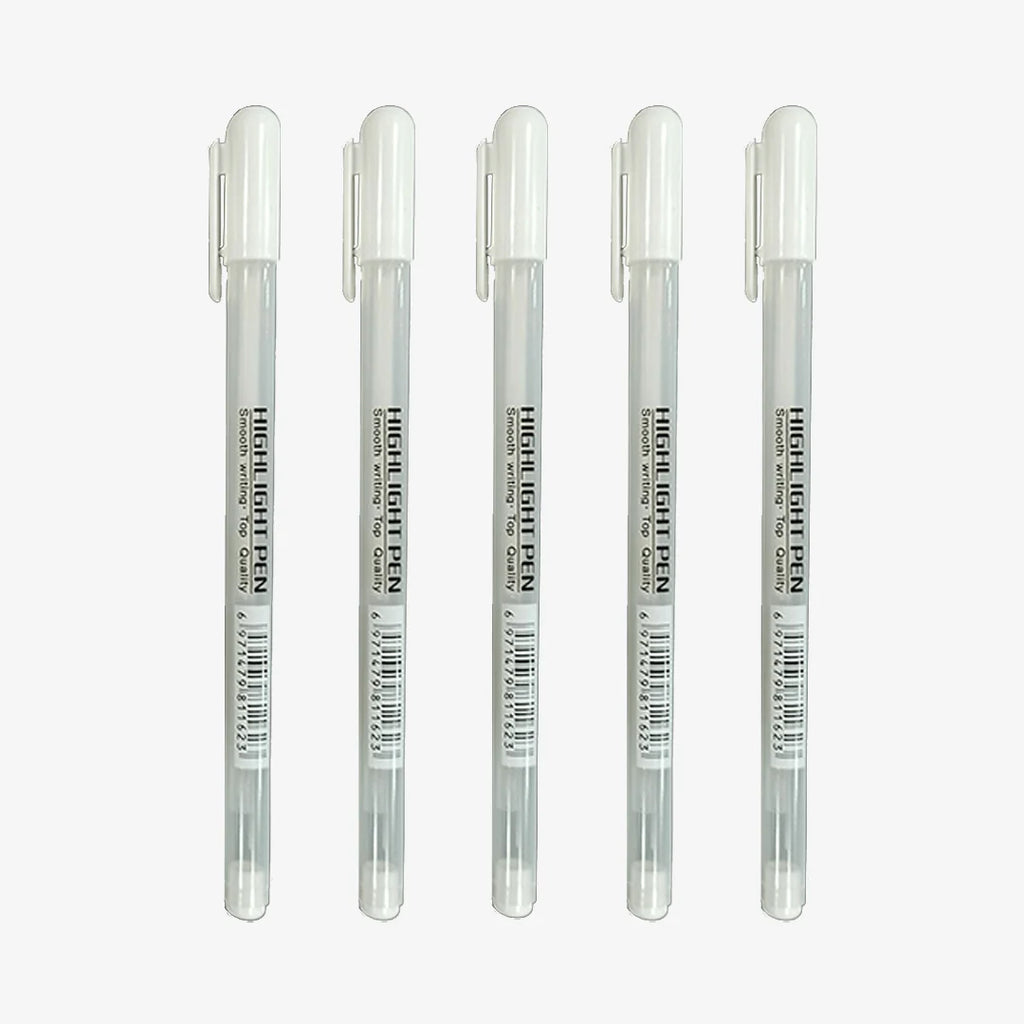 White Highlight Gel Pen