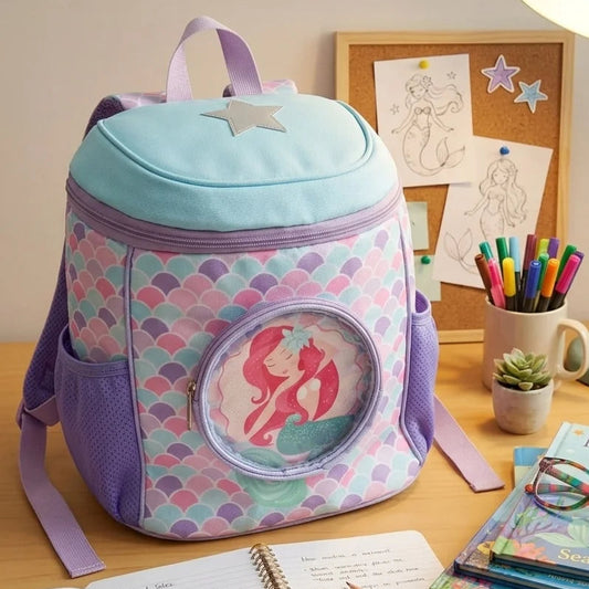 Kids Cartoon School Backpack- Minor fault