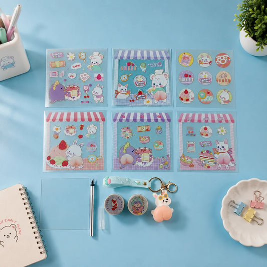 DIY Kiwaii Keychain Acrylic Sticker Box