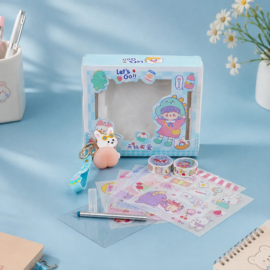 DIY Kiwaii Keychain Acrylic Sticker Box