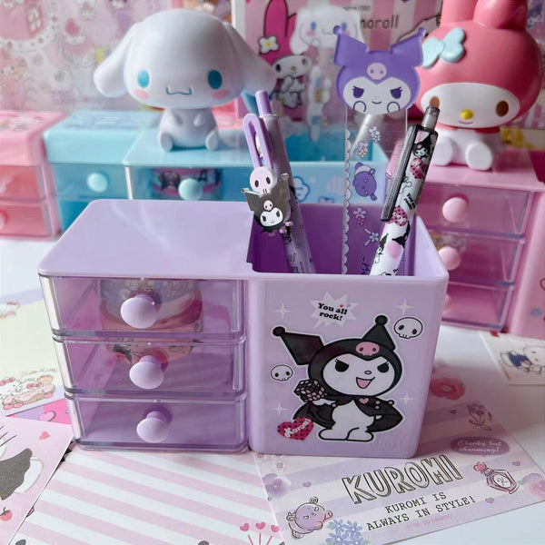 Sanrio Series Mini Drawer & Pen Storage Box