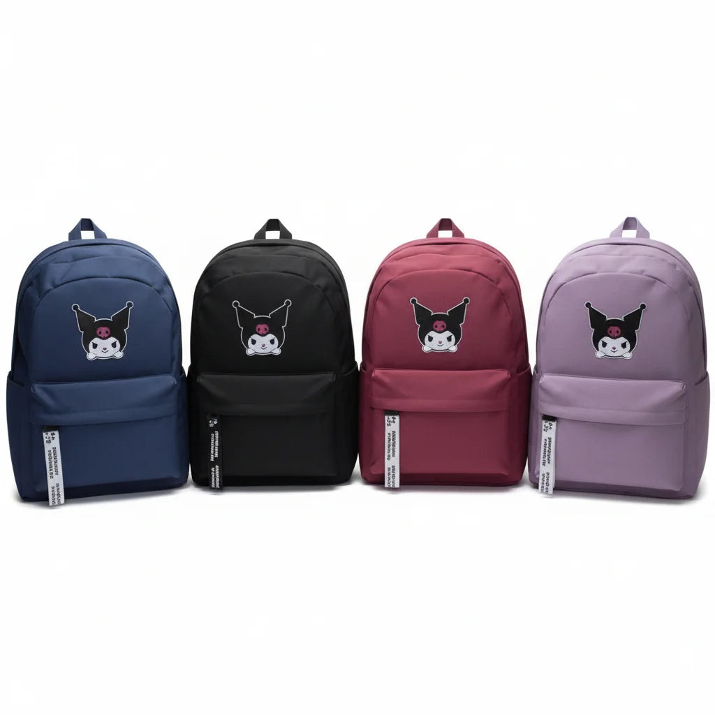 Solid Color Kuromi Backpack