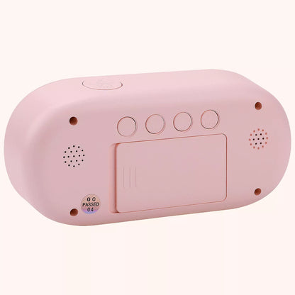 LED Digital Alarm Clock with Temperature Display