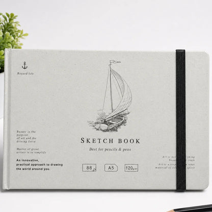 A5 Landscape Classic Art Sketchbook