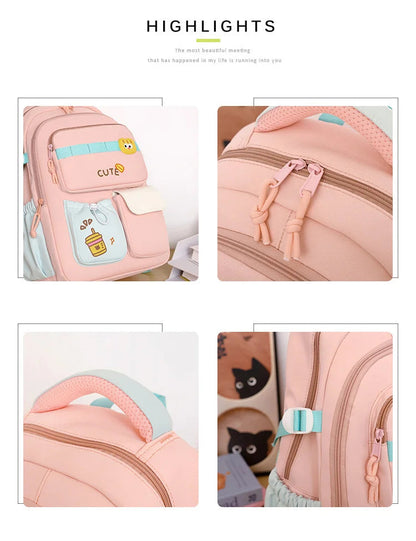 Large Capacity Trendy Korean Style Girls Backpack