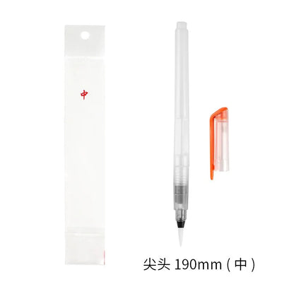 Large Capacity Water Storage Brush Pen  - Set of 6