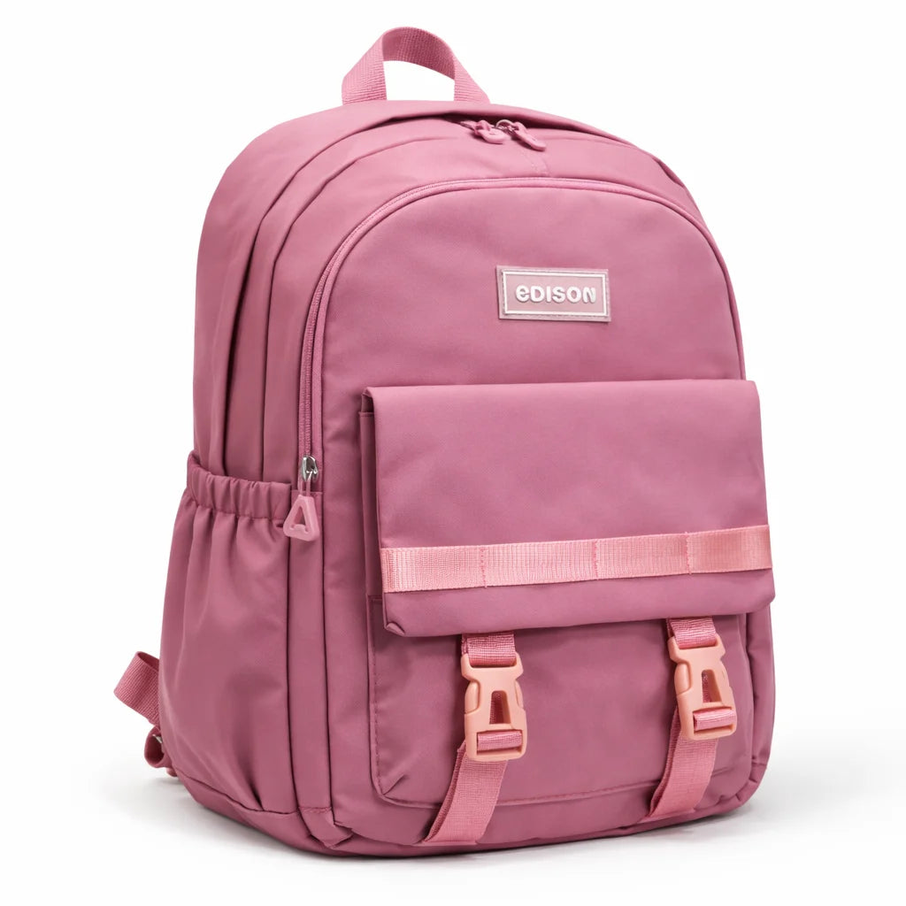 Large Capacity Solid Color Backpack