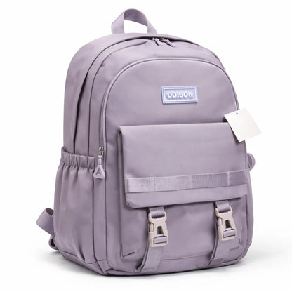 Large Capacity Solid Color Backpack