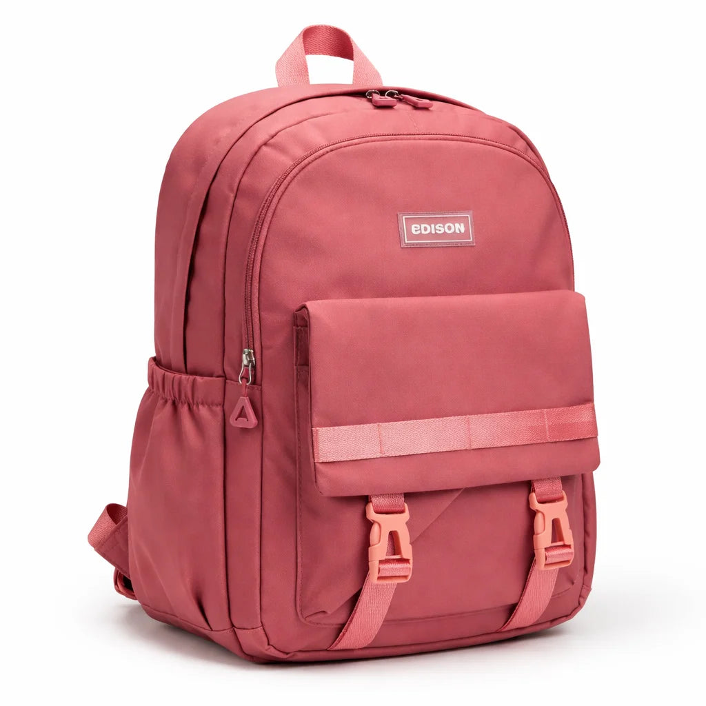 Large Capacity Solid Color Backpack