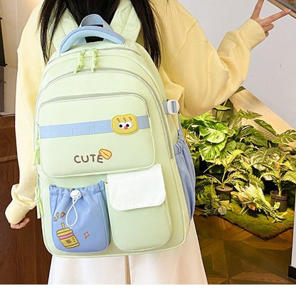 Large Capacity Trendy Korean Style Girls Backpack