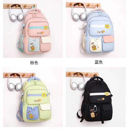 Large Capacity Trendy Korean Style Girls Backpack