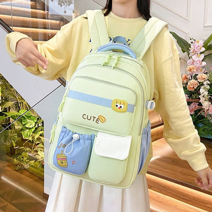 Large Capacity Trendy Korean Style Girls Backpack