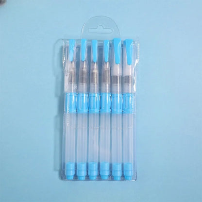 Large Capacity Water Storage Brush Pen  - Set of 6