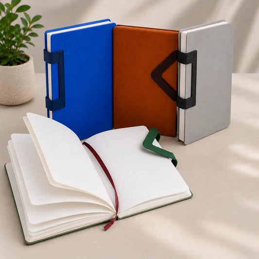 Leather Cover Buckle Notebook Journal