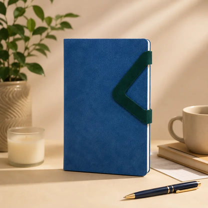 Leather Cover Buckle Notebook Journal