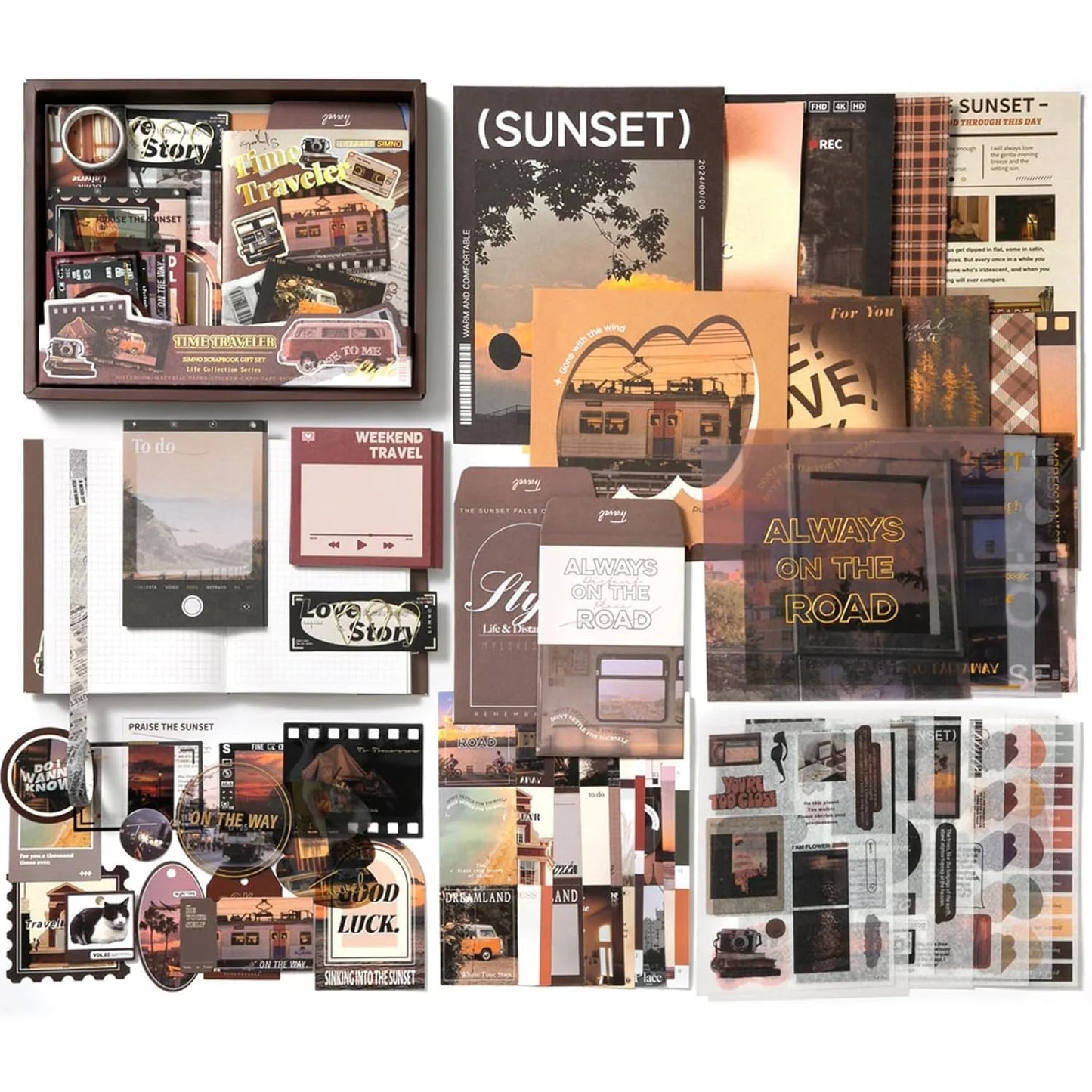 Time Traveler Series Scrapbook Gift Set