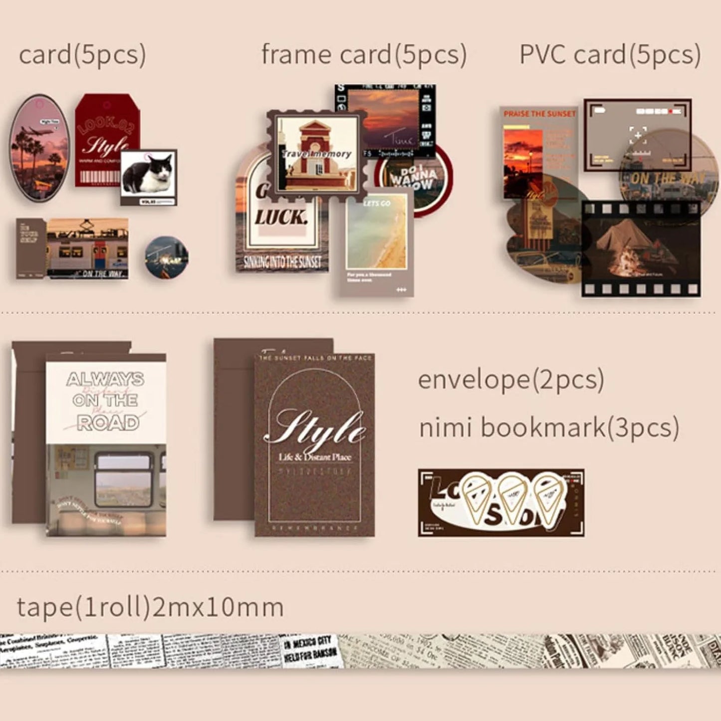 Time Traveler Series Scrapbook Gift Set