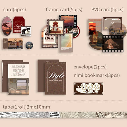 Time Traveler Series Scrapbook Gift Set