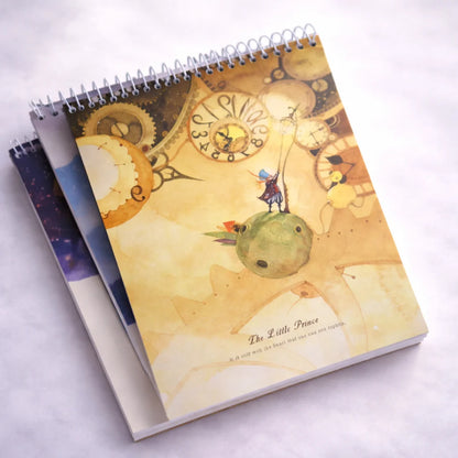 Little Prince Theme Spiral Sketchbook