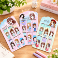 Double Sided Metal Magnetic Bookmarks - Pretty Girls