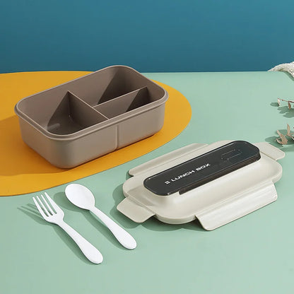 Leakproof Lunch Box with Cutlery Set