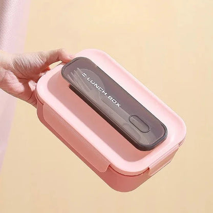 Leakproof Lunch Box with Cutlery Set