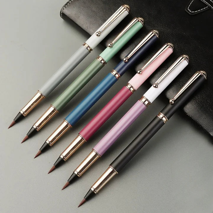 LuxuryMorandiMetalCalligraphyBrushPen#Paintbrush#Bristles#Brushstrokes#Brushsizes#Brushshapespen#Syntheticbrushes#Naturalhairbrushes#Flatbrushes#Roundbrushes#Filbertbrushes#Fanbrushes#Detailbrushes#Watercolorbrushes#Acrylicbrushes#Oilbrushes#Gessobrushes#Paintbrushpen