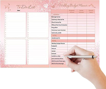 Luxury Wedding Planner – Bride’s Organizer & Checklist Notebook