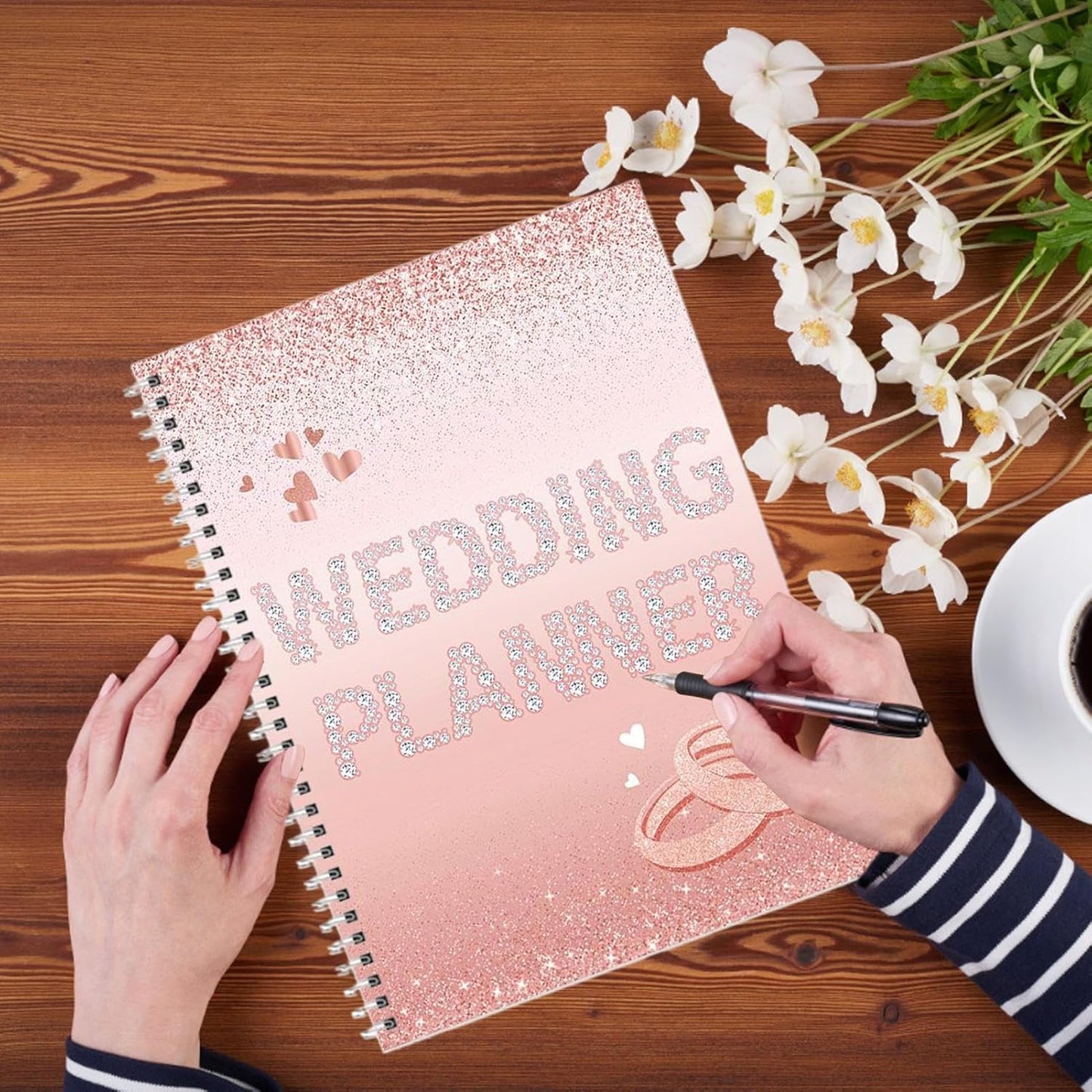 Luxury Wedding Planner – Bride’s Organizer & Checklist Notebook
