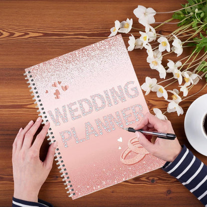 Luxury Wedding Planner – Bride’s Organizer & Checklist Notebook