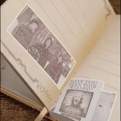 Hogwarts Themed Buckled Diary