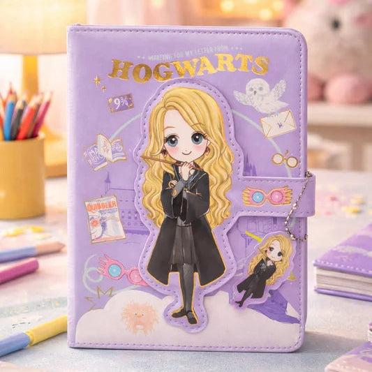 Hogwarts Themed Buckled Diary