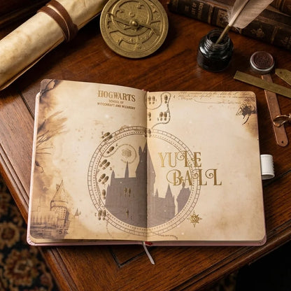 Hogwarts Themed Buckled Diary