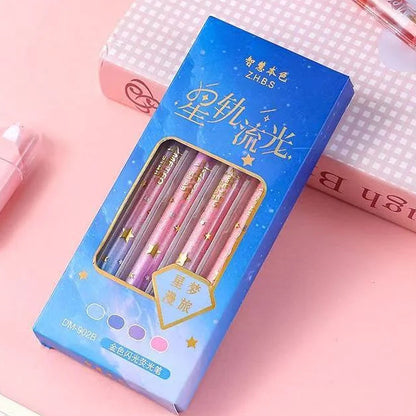 Gradient Glitter Highlighters Set
