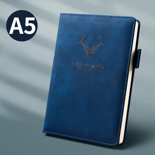 Markhor Printed A5 Leather Notebook And Journal