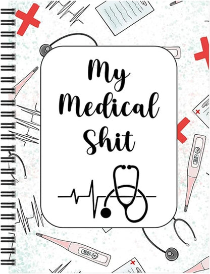 Medical Record Keeper Notebook