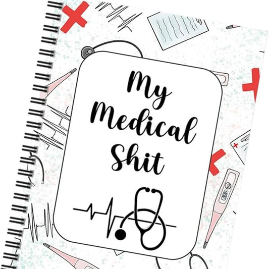 Medical Record Keeper Notebook