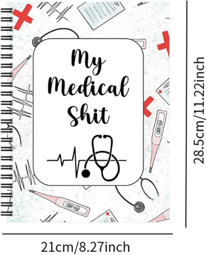 Medical Record Keeper Notebook