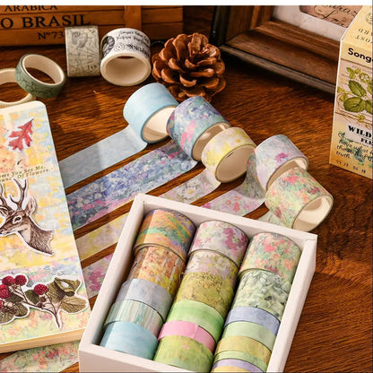 Memories of the Bygone Years Series Washi Tape Box