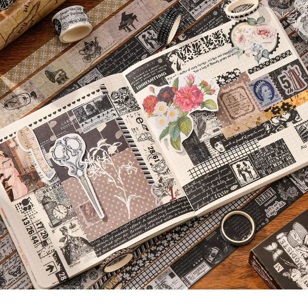 Memories of the Bygone Years Series Washi Tape Box