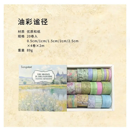 Memories of the Bygone Years Series Washi Tape Box