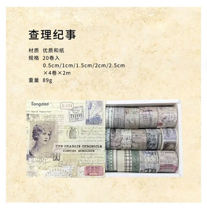 Memories of the Bygone Years Series Washi Tape Box