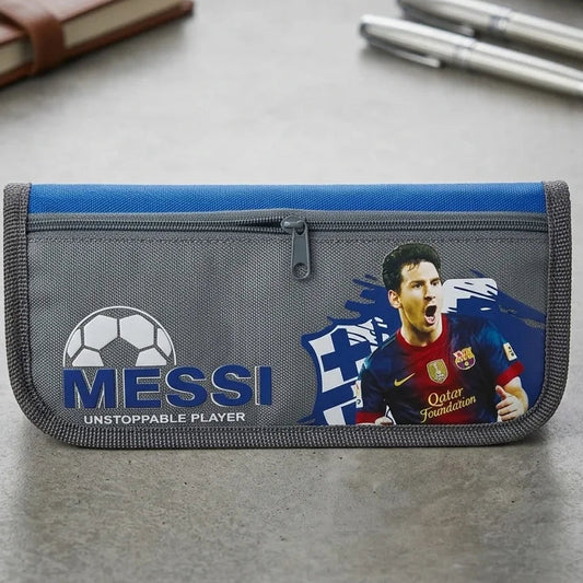 Messi Multifunctional Pouch Pencil Case - Blue