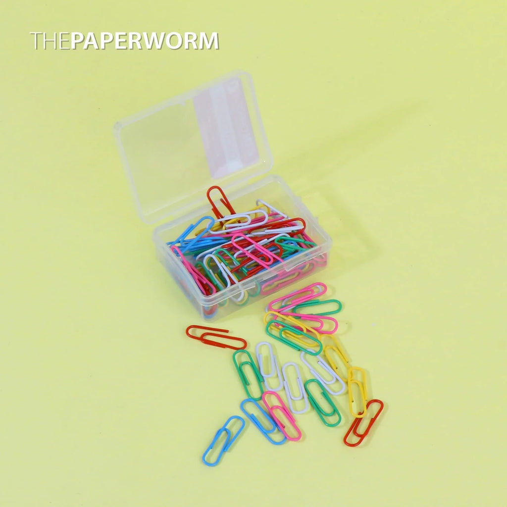 Metal Paper Clips Box